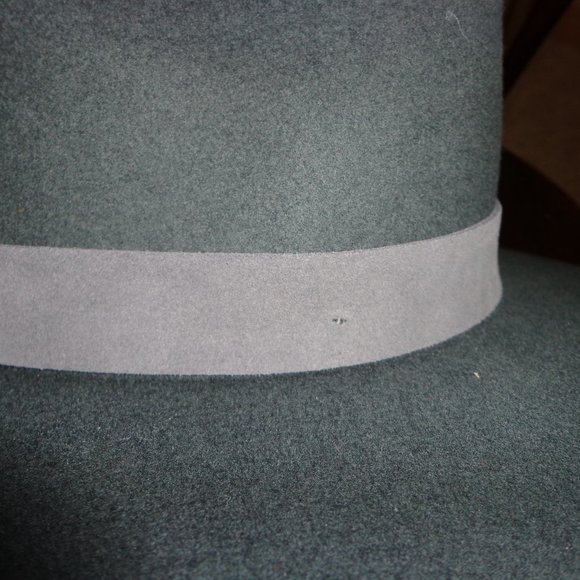 FIRM NWT Anthropologie Wyeth Felted Rancher Hat Blue O/S - Picture 14 of 15